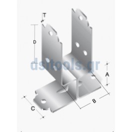 Βάση διαιρούμενη inox Βάση διαιρούμενη inox