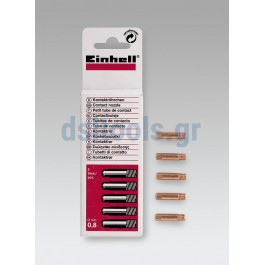 Σωληνάκι επαφής 0,6mm 5 τεμαχίων για ηλεκτροσυγκόλληση Argon Σωληνάκι επαφής 0,6mm 5 τεμαχίων για ηλεκτροσυγκόλληση Argon