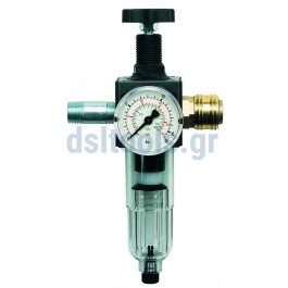 Ρυθμιστής με υδατοπαγίδα R 3/8 Ρυθμιστής με υδατοπαγίδα R 3/8