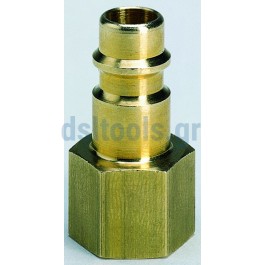 Ρακόρ θηλυκό R1/4" εσωτερικό σπείρωμα Ρακόρ θηλυκό R1/4" εσωτερικό σπείρωμα