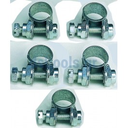 Set σφικτήρες 5 τεμαχίων 8-12mm Set σφικτήρες 5 τεμαχίων 8-12mm