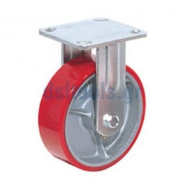 Ρόδα βιομηχανική, σταθερή, υπερβαρέως τύπου, PU, Ø100mm Ρόδα βιομηχανική, σταθερή, υπερβαρέως τύπου, PU, Ø100mm