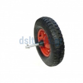 Ρόδα φουσκωτή, με άξονα, για καρότσια, 6 λινά, 4,0-8 Ρόδα φουσκωτή, με άξονα, για καρότσια, 6 λινά, 4,0-8