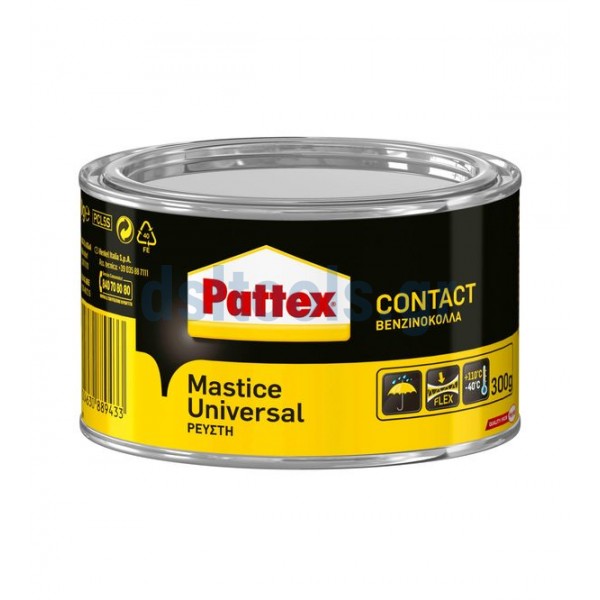 Βενζινόκολλα ρευστή, Pattex CONTACT, 300gr