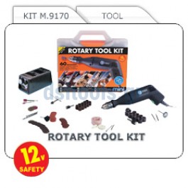 Kit mini drill, ρυθμιζόμενης ταχύτητας, 60 τεμαχίων Kit mini drill, ρυθμιζόμενης ταχύτητας, 60 τεμαχίων