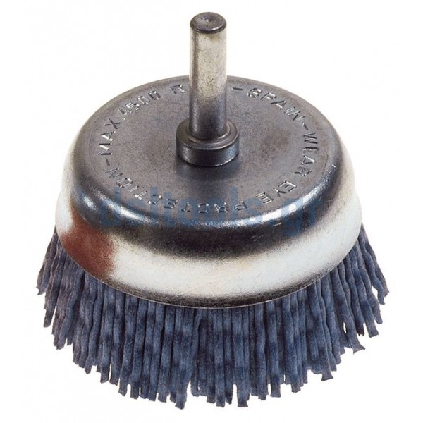 Βούρτσα Nylon καμπάνα, άξονα Ø70mm