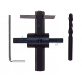 Ρυθμιζόμενος κόφτης κύκλων, 25-217mm Ρυθμιζόμενος κόφτης κύκλων, 25-217mm