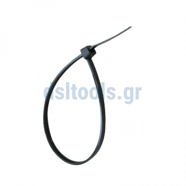 Δεματικά καλωδίων No 360x3,5mm, Μαύρα Nylon,set 100 Τεμαχίων , SAPISELCO