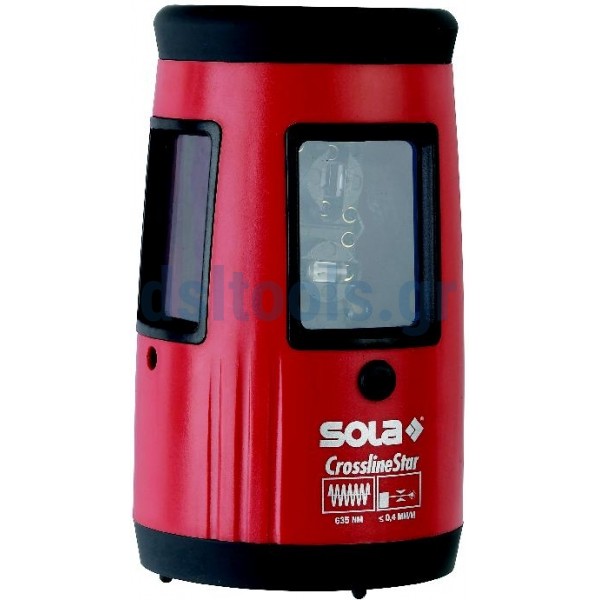 Αλφάδι ΑΖ Laser Χls με 3 γραμμές, Sola
