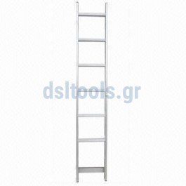 Σκάλα αλουμινίου ίσια μονή 1x8 σκαλοπάτια Σκάλα αλουμινίου ίσια μονή 1x8 σκαλοπάτια