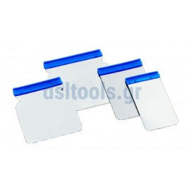 Ατσαλίνες-Σπάτουλες inox set 4 τεμαχίων, L'outil parfait Ατσαλίνες-Σπάτουλες inox set 4 τεμαχίων, L'outil parfait