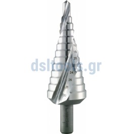 Τρυπάνι διαβαθμίσεως (βαθμιαίας κοπής) κοβαλτίου ALPEN,Sz.2,Ø4-