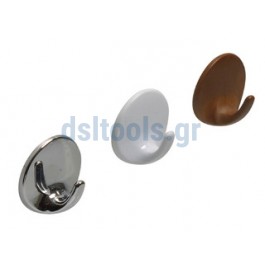 Άγκιστρα χρωμέ, οβάλ, set 4 τεμαχίων Άγκιστρα χρωμέ, οβάλ, set 4 τεμαχίων