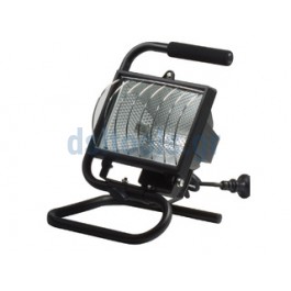 Προβολέας αλογόνου, φορητός με βάση, 500W Προβολέας αλογόνου, φορητός με βάση, 500W