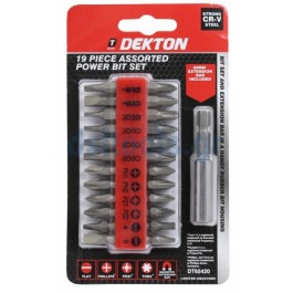 Set μύτες 19 τεμαχίων & αντάπτορας