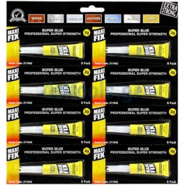 Κόλλα 2gr κυανοακρυλική Superglue MaxiFix Κόλλα 2gr κυανοακρυλική Superglue MaxiFix