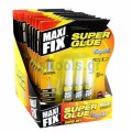 Κόλλα 3gr κυανοακρυλική Superglue Maxifix, (set 3x3gr)