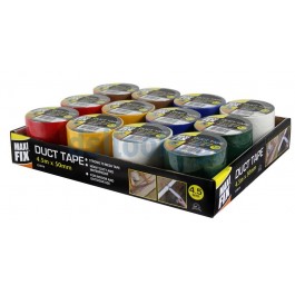 Ταινία υφασμάτινη 4,5x50mm, set 12 τεμαχίων σε διάφορα χρώματα Ταινία υφασμάτινη 4,5x50mm, set 12 τεμαχίων σε διάφορα χρώματα