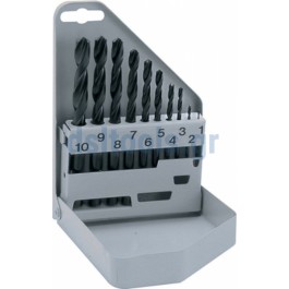 Τρυπάνι αέρος ALPEN σετ 10 τεμαχίων, 1.0-10.0x1.0mm