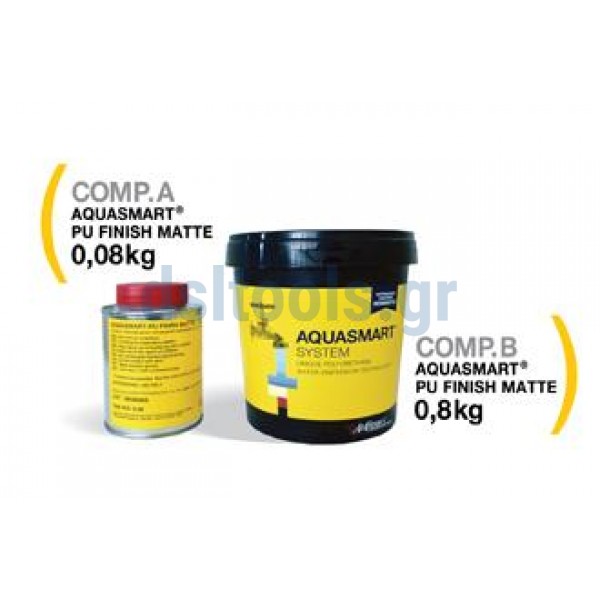 Aquasmart®- PU Finish Matte, A+B, 0,880Kg, Alchimica