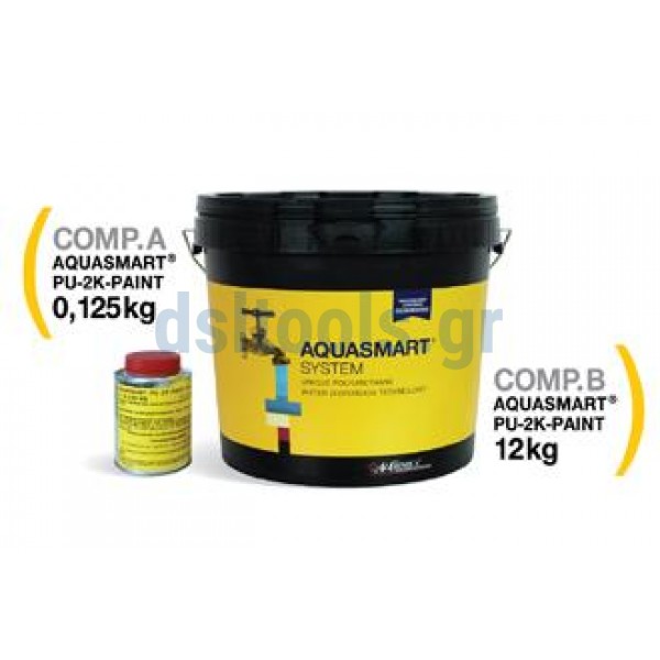 Aquasmart - PU -2K, B, Λευκό, 12kg