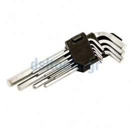 Κλειδιά Allen set 9 τεμαχίων, Νο2-10mm Κλειδιά Allen set 9 τεμαχίων, Νο2-10mm