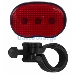 Φακός ασφάλειας ποδηλάτου, Κόκκινο ς, 3 led Φακός ασφάλειας ποδηλάτου, Κόκκινο ς, 3 led