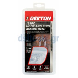 Βιδοθηλιές + στραβόκαρφα set 151 τεμαχίων Βιδοθηλιές + στραβόκαρφα set 151 τεμαχίων