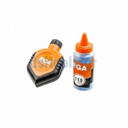 Set χάραξης 2 τεμαχίων, νήμα και κιμωλία Set χάραξης 2 τεμαχίων, νήμα και κιμωλία