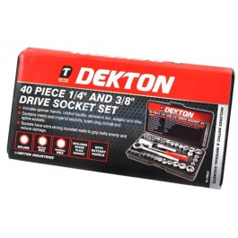 Κασετίνα διάφορα εργαλεία, set 40 τεμαχίων 1/4" και 3/8" Κασετίνα διάφορα εργαλεία, set 40 τεμαχίων 1/4" και 3/8"