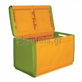 Μπαούλο πλαστικό, διπλό, 96x53x57cm, ArtPlast Μπαούλο πλαστικό, διπλό, 96x53x57cm, ArtPlast