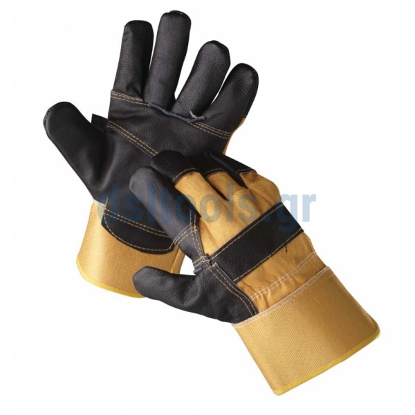 Γάντια NAPA F.L., Βαρέως Τύπου, Μαύρο-Κίτρινο