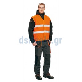 Γιλέκο φωσφοριζέ, Πορτοκαλί Γιλέκο φωσφοριζέ, Πορτοκαλί