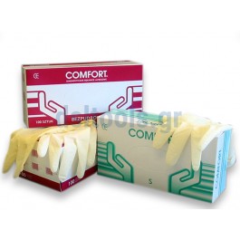 Γάντια M μιας χρήσης Latex CE 465 Γάντια M μιας χρήσης Latex CE 465