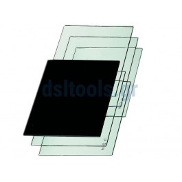 Τζάμι ηλεκτροσυγκολλητών Set 5 Διάφανα & 1 Μαύρο Τζάμι ηλεκτροσυγκολλητών Set 5 Διάφανα & 1 Μαύρο