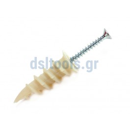 Βύσμα πλαστικό γυψοσανίδας ανάρτησης φορτίου, SAPISELCO Βύσμα πλαστικό γυψοσανίδας ανάρτησης φορτίου, SAPISELCO