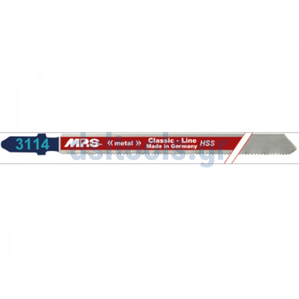 Πριονόλαμες σέγας  σιδήρου, Νο3114+, 130mm, 5 τεμαχίων, MPS