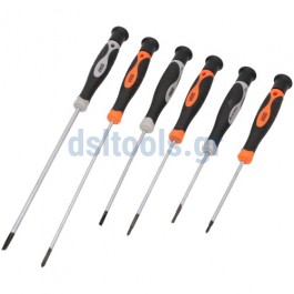 Κατσαβίδια ωρολογοποιών μακρυά, set 6 τεμαχίων Κατσαβίδια ωρολογοποιών μακρυά, set 6 τεμαχίων