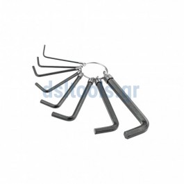 Κλειδιά Allen κρίκος 10 τεμαχίων 1,5-10mm Κλειδιά Allen κρίκος 10 τεμαχίων 1,5-10mm