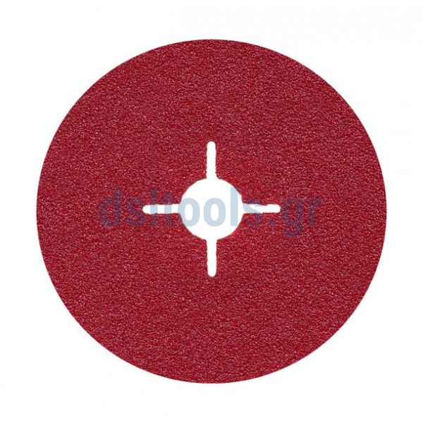Δίσκος Fiber Κόκκινος, Ø125 Ρ24, Smirdex