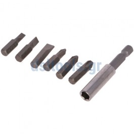 Μαγνητικές μύτες, set 7 τεμαχίων Μαγνητικές μύτες, set 7 τεμαχίων