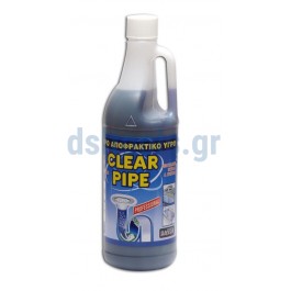 Αποφρακτικό 0,5Lt Clear Pipe Αποφρακτικό 0,5Lt Clear Pipe