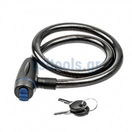 Κλειδαριά ποδηλάτου με επένδυση & κλειδιά, 80cmx1,2m Κλειδαριά ποδηλάτου με επένδυση & κλειδιά, 80cmx1,2m