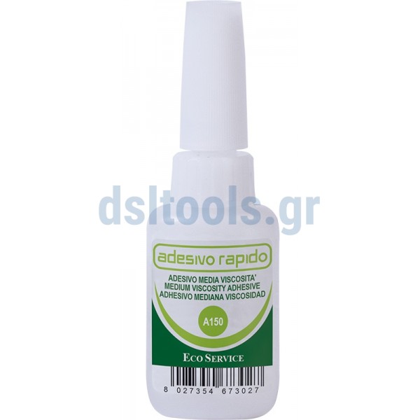 Γρήγορη κυανο-ακρυλλική κόλλα, Adesivo Rapidο Α150, 20ml