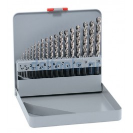 Μεταλλική κασετίνα 19 τεμ. Τρυπάνια Αέρος ALPEN HSS  Sprint Μεταλλική κασετίνα 19 τεμ. Τρυπάνια Αέρος ALPEN HSS  Sprint