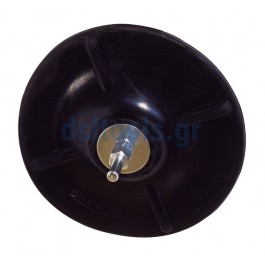 Βάση Ø125mm δίσκων ελαστική με άξονα Βάση Ø125mm δίσκων ελαστική με άξονα