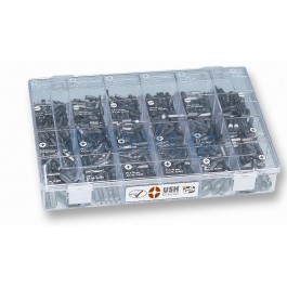 Μύτες, set 280 τεμαχίων με ταμπακιέρα Μύτες, set 280 τεμαχίων με ταμπακιέρα