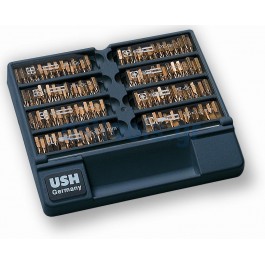 Set μύτες Isotin 200 τεμαχίων, ταμπακιέρα Set μύτες Isotin 200 τεμαχίων, ταμπακιέρα