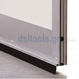 Μόνωση πόρτας Διάφανη PVC, με βούρτσα SIT Μόνωση πόρτας Διάφανη PVC, με βούρτσα SIT