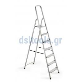 Σκάλα οικιακής χρήσης Facile 6+1 σκαλοπάτια, Gimi